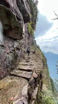 圣堂山自然景观拍摄