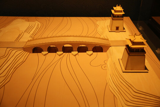 隋唐造桥设计模型