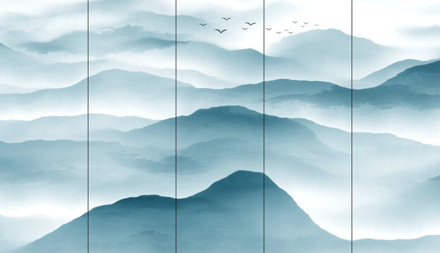 意境山水画