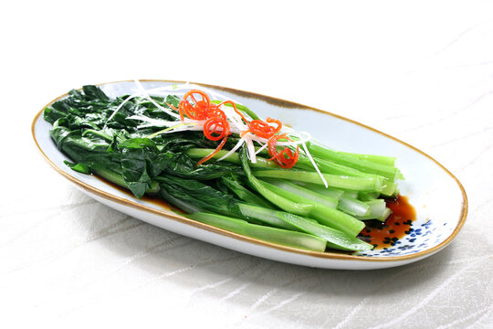 白灼菜心