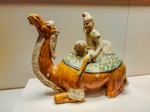 国家博物馆唐三彩骆驼