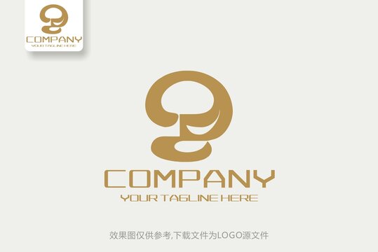 GN标志音乐乐器音符logo