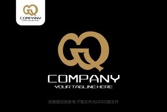 GQ电子科技数码金融LOGO