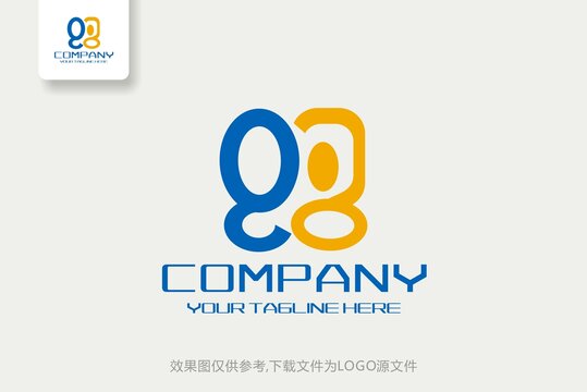 GQ标志GQ字母logo
