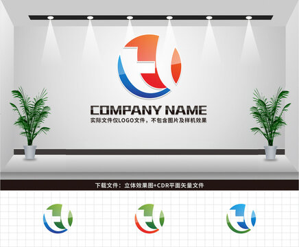 TH字母LOGO