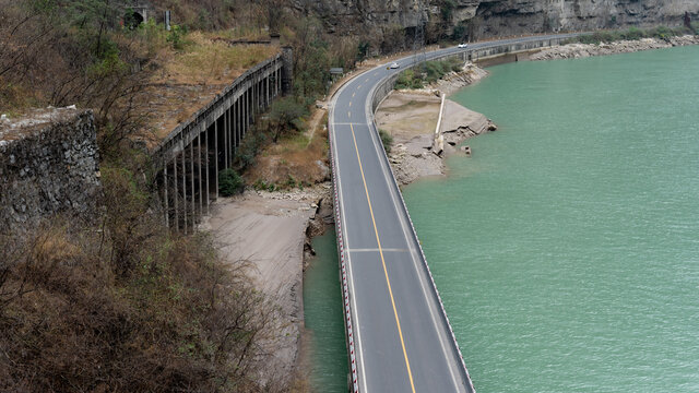 四川金口河大峡谷水上公路