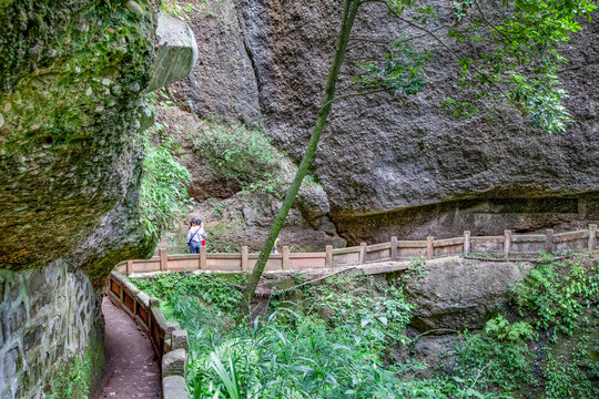 青城山登山步道