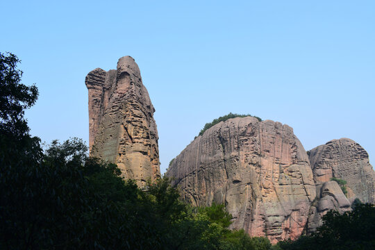 龟峰风光