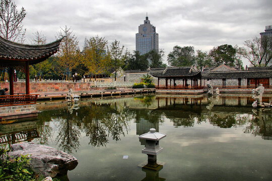 宁波月湖景区