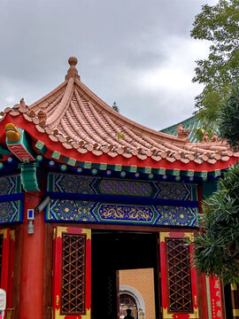 香港黄大仙祠建筑