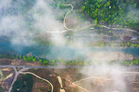 贵州荔波漳江大小七孔风景区