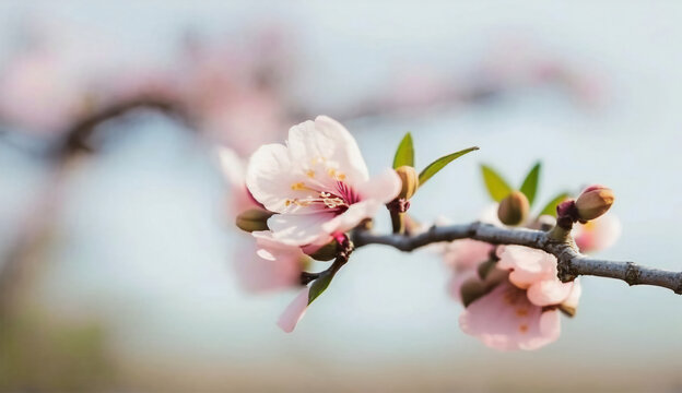 桃花素材春天高清特写