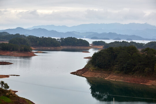 浙江省杭州市千岛湖风光