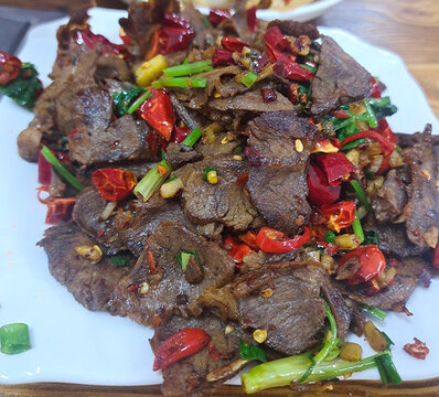 香辣小炒牛肉