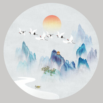 山水画