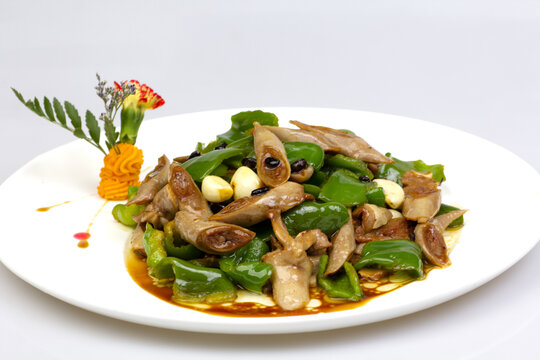 尖椒红肠