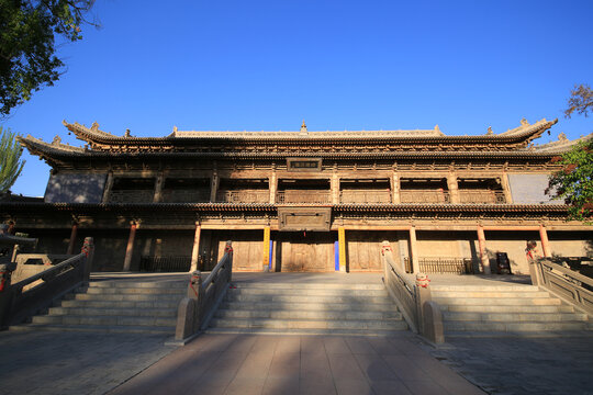 张掖大佛寺