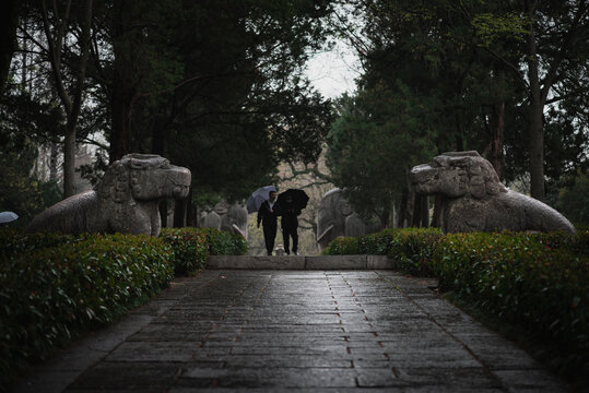 南京明孝陵神道