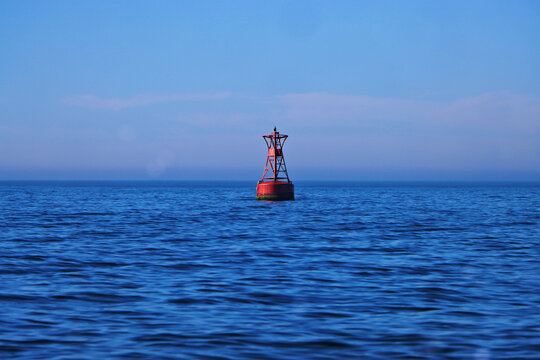 海上坐标浮球航道信标导航安全