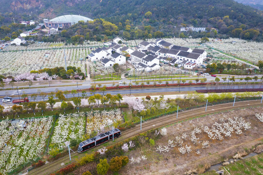 苏州市树山村有轨电车