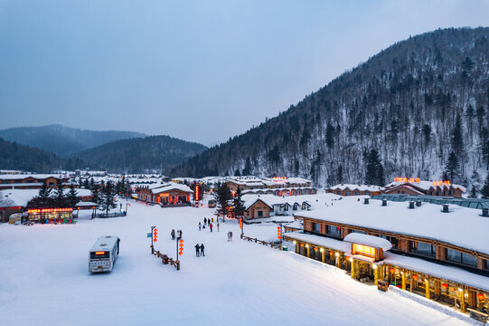 黑龙江牡丹江雪乡风景区