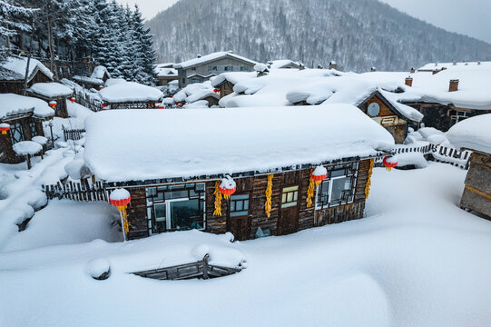 中国雪乡风景区