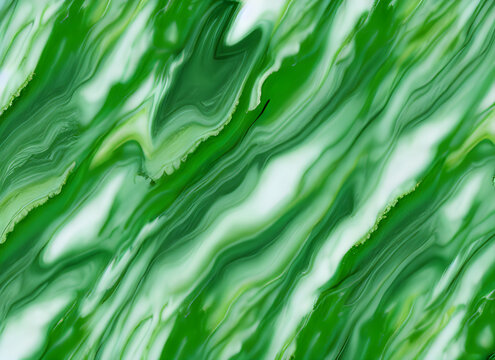 绿色玉石流体纹理瓷砖