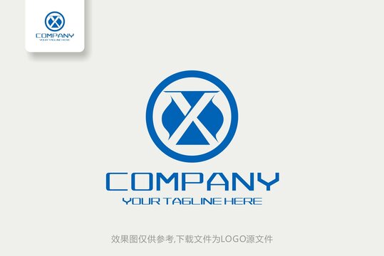 GX字母标志互联网LOGO