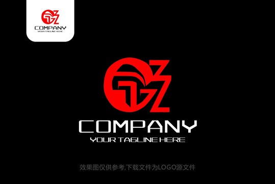 GZ建筑装潢工程机械logo