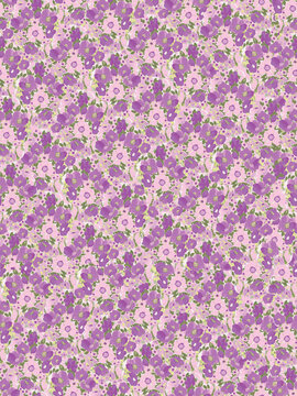 粉底紫色花