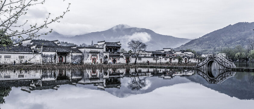 水墨宏村