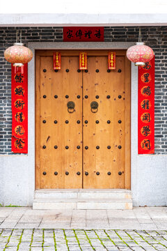 中式传统木门