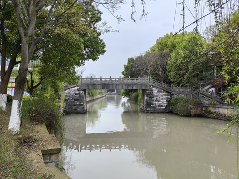 横跨古运河的端平桥