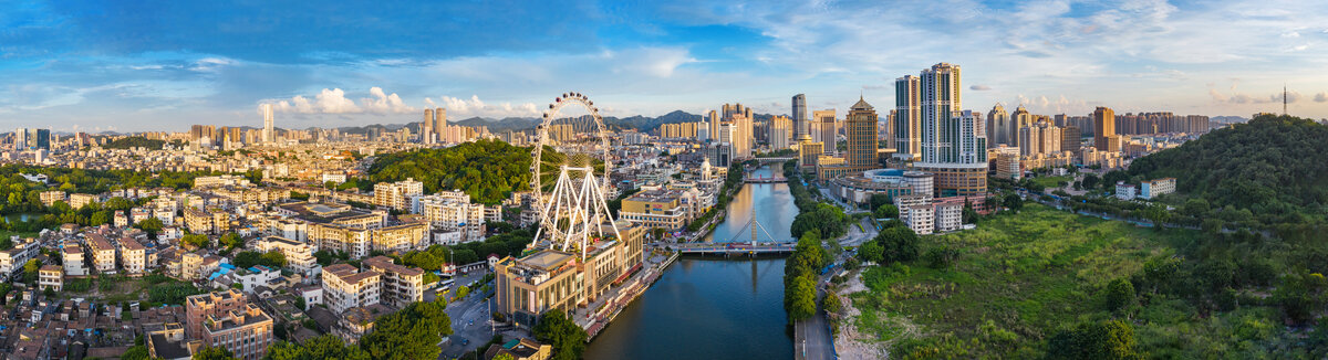 中山市全景风貌