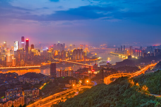 重庆市容夜景