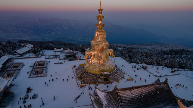 峨眉山风景