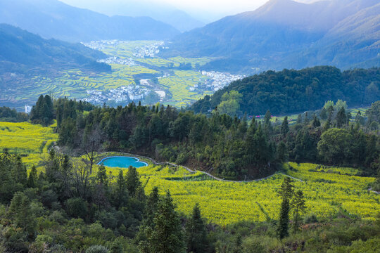 江岭梯田风景