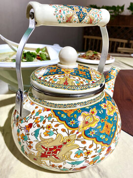 瓷器茶壶古典复古水壶
