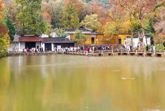 天平山风光