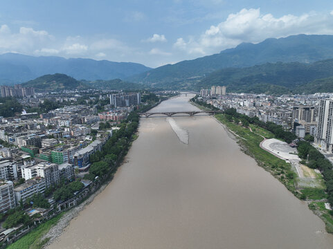 雅安城区风光