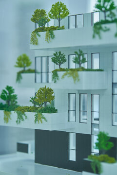 城市景观模型森林城市2
