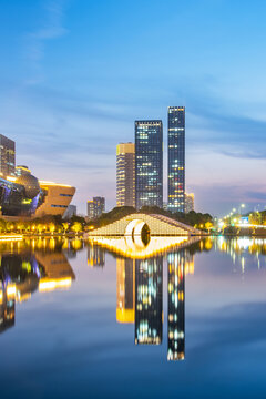 杭州城市夜景