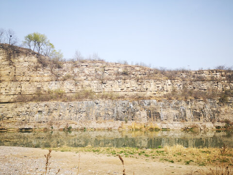 山岩壁