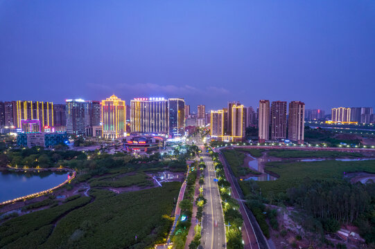 防城港夜景