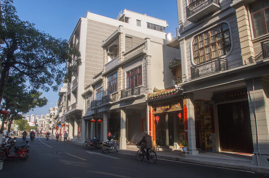 漳州诏安中山东路街景