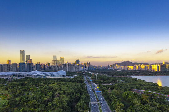 深圳湾风景