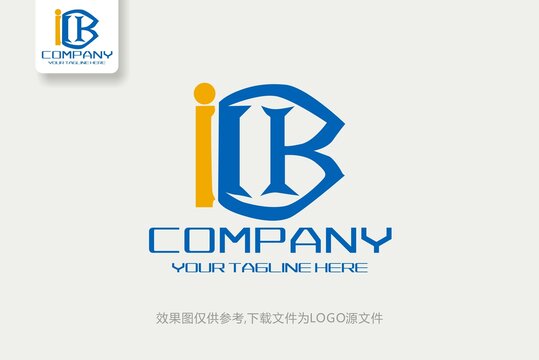 IB字母标志互联网LOGO