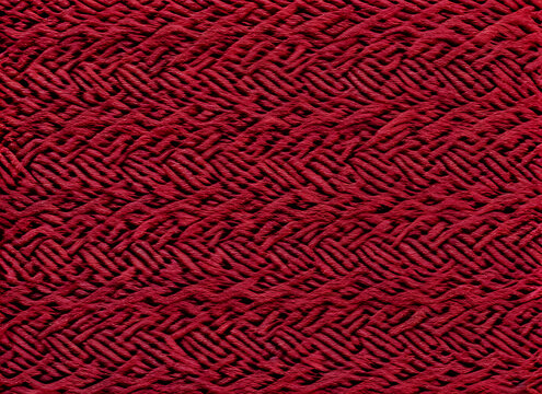 酒红色编织底纹