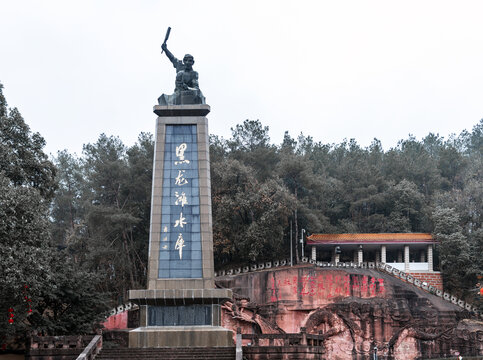 仁寿县黑龙滩水库风景