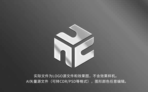 字母CN标志LOGO设计